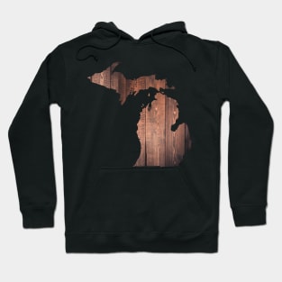 Michigan Wood Panel Hoodie